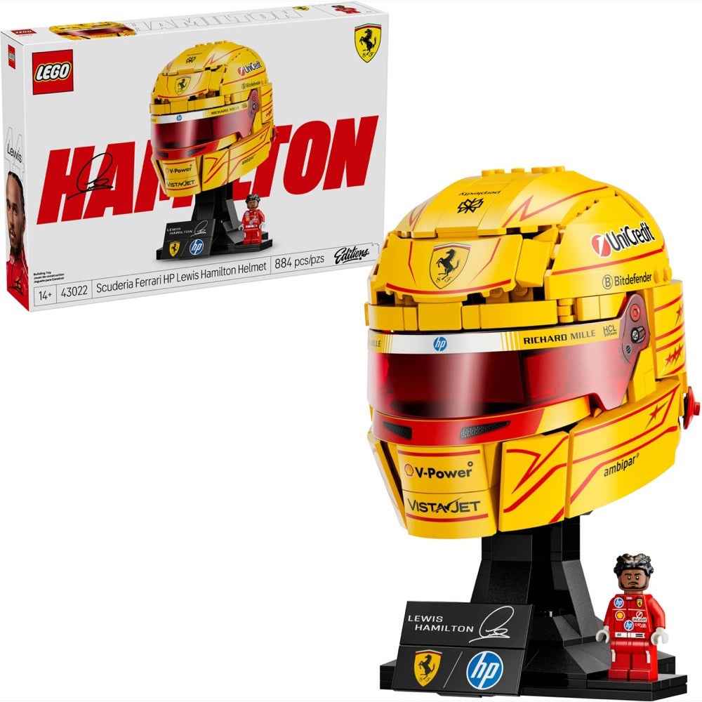 LEGO 43022 Scuderia Ferrari HP Lewis Hamilton Helmet