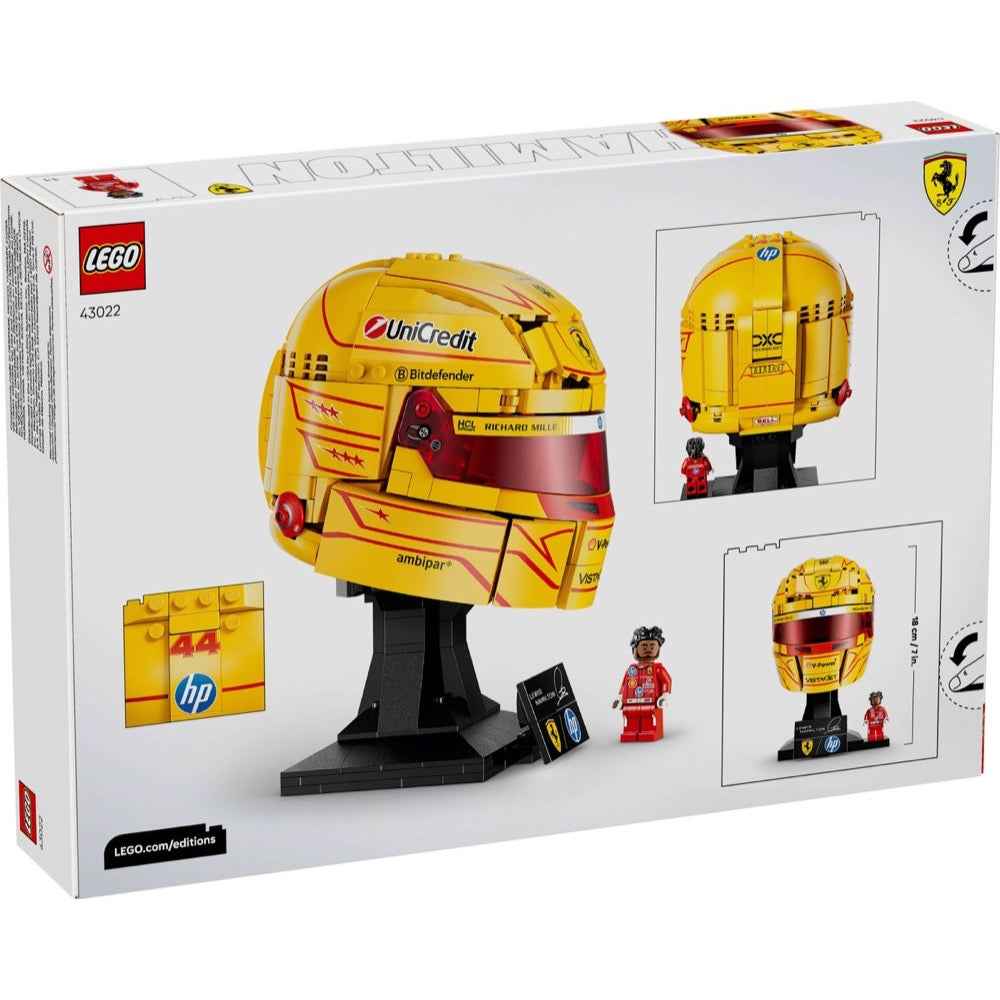 LEGO 43022 Scuderia Ferrari HP Lewis Hamilton Helmet