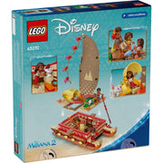 LEGO 43270 Disney Princess Moana's Adventure Canoe