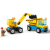 LEGO 60391 City Construction Trucks and Wrecking Ball Crane