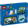 LEGO 60403 City Emergency Ambulance and Snowboarder