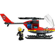 LEGO 60411 City Fire Rescue Helicopter