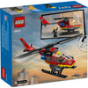 LEGO 60411 City Fire Rescue Helicopter