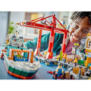 LEGO 60422 City Seaside Harbor with Cargo Ship