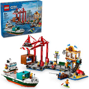 LEGO 60422 City Seaside Harbor with Cargo Ship