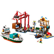 LEGO 60422 City Seaside Harbor with Cargo Ship