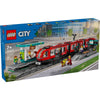 LEGO 60423 City Downtown Streetcar and Station