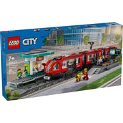 LEGO 60423 City Downtown Streetcar and Station