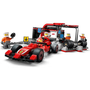 LEGO 60443 City F1 Pit Stop & Pit Crew with Ferrari