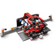 LEGO 60443 City F1 Pit Stop & Pit Crew with Ferrari