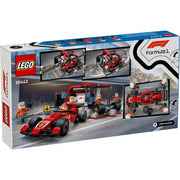 LEGO 60443 City F1 Pit Stop & Pit Crew with Ferrari