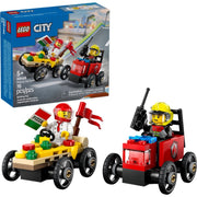 LEGO 60458 City Pizza vs. Fire Truck Race Car Pack