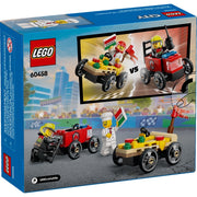 LEGO 60458 City Pizza vs. Fire Truck Race Car Pack