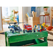 LEGO 60462 City Helicopter, Fire Truck & Submarine Remix