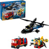 LEGO 60462 City Helicopter, Fire Truck & Submarine Remix