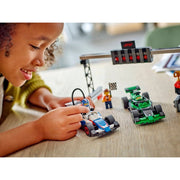 Lego 60474 City F1 Grid with VCARB & Sauber Race Cars