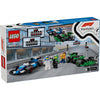 Lego 60474 City F1 Grid with VCARB & Sauber Race Cars