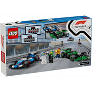Lego 60474 City F1 Grid with VCARB & Sauber Race Cars