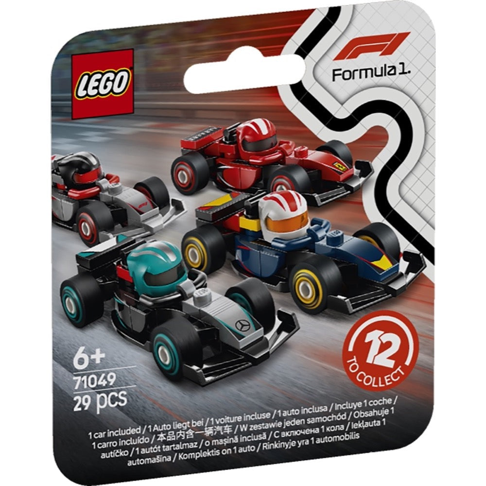 Lego 71049 Minifigures F1 Collectible Race Cars