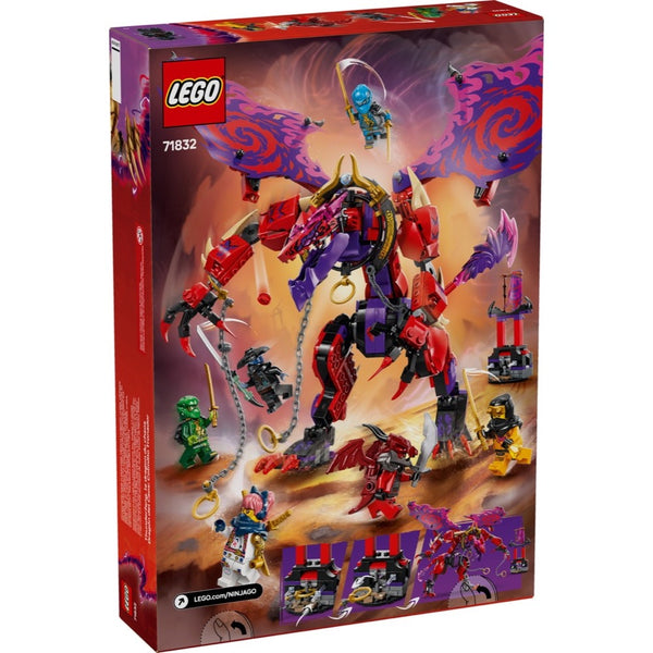 Lego 71832 Ninjago Thunderfang Dragon of Chaos – Metro Hobbies