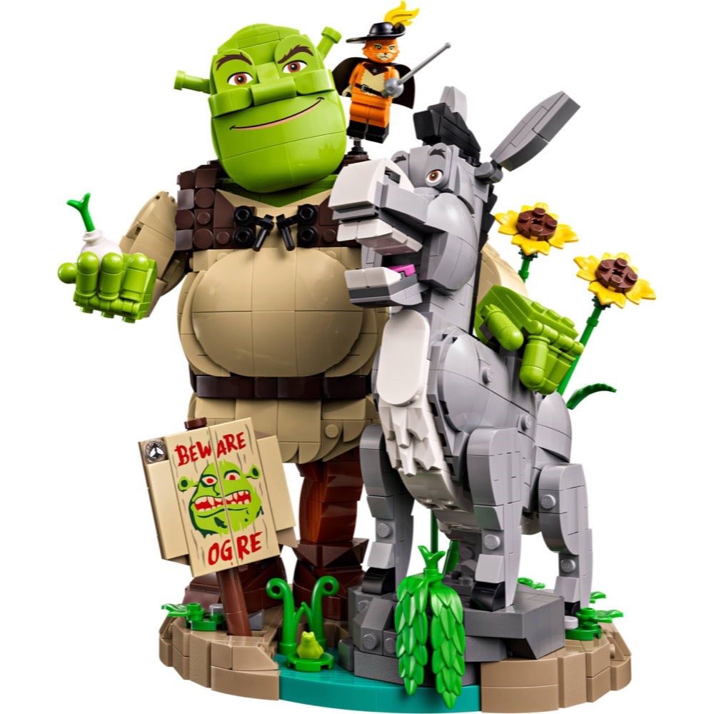 Lego Shrek, Donkey & Puss in Boots
