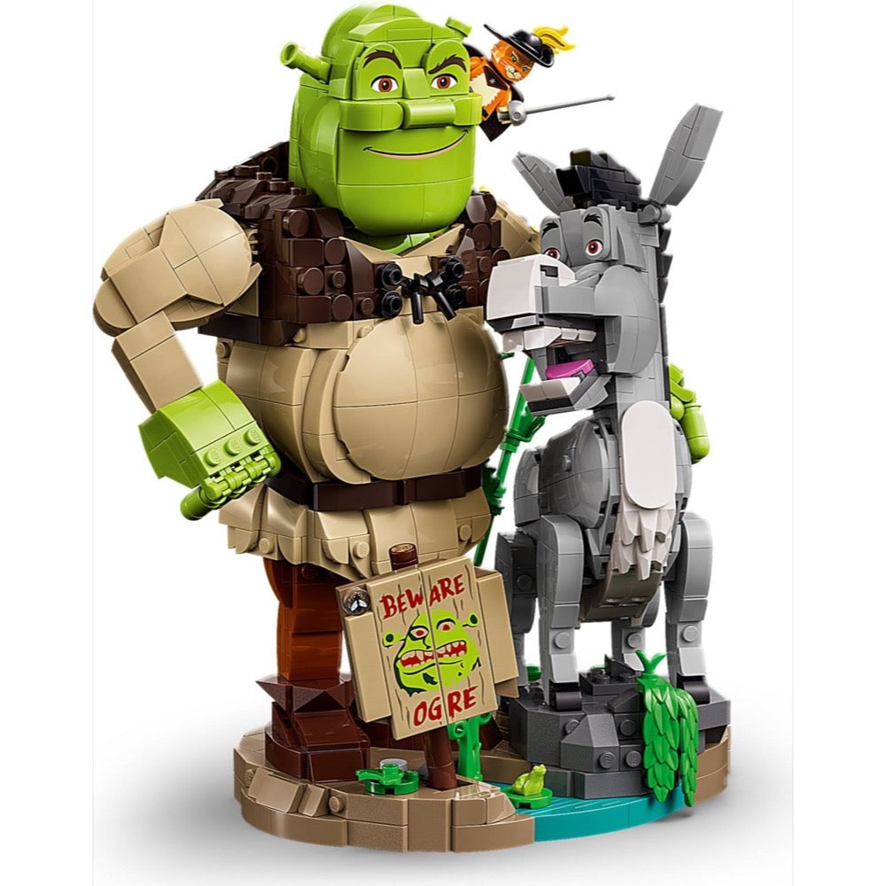Lego Shrek, Donkey & Puss in Boots