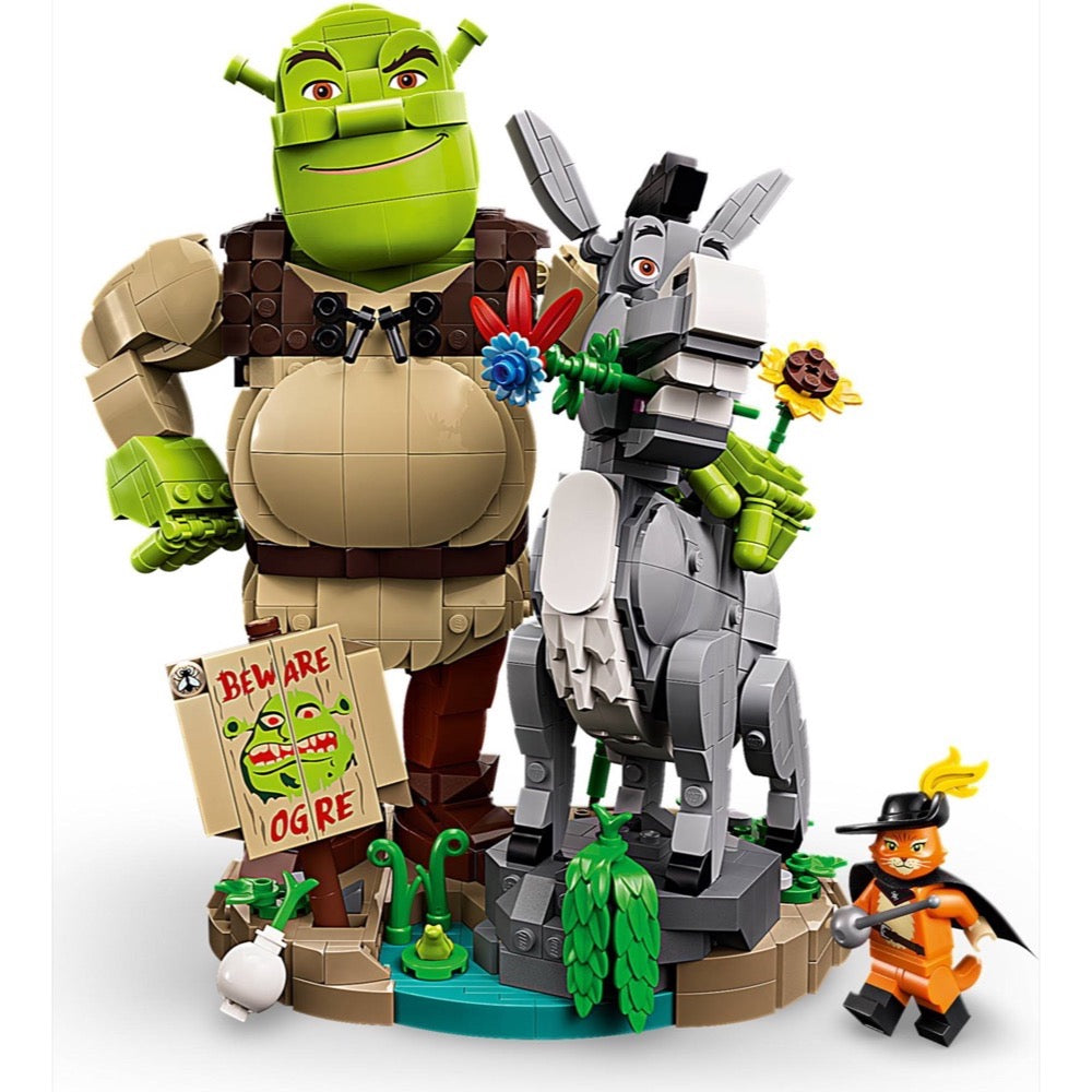 Lego Shrek, Donkey & Puss in Boots