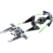 LEGO 75348 Star Wars Mandalorian Fang Fighter vs TIE Interceptor