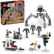 LEGO 75372 Star Wars Clone Trooper and Battle Droid Battle Pack