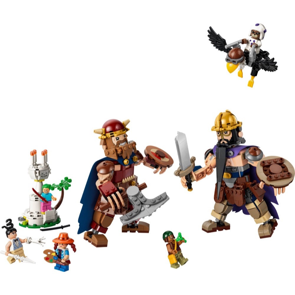 Lego Dorry vs. Brogy - Giants of Little Garden