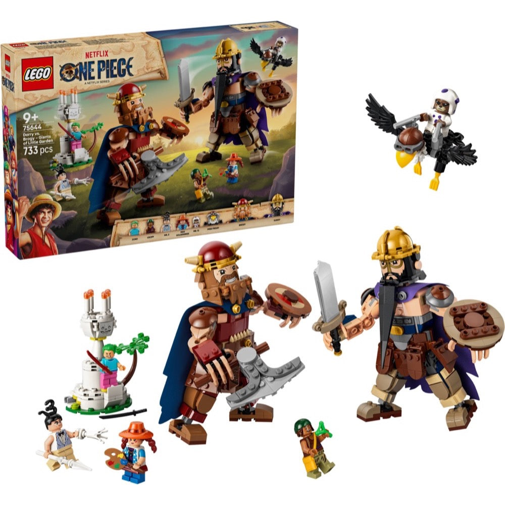 Lego Dorry vs. Brogy - Giants of Little Garden