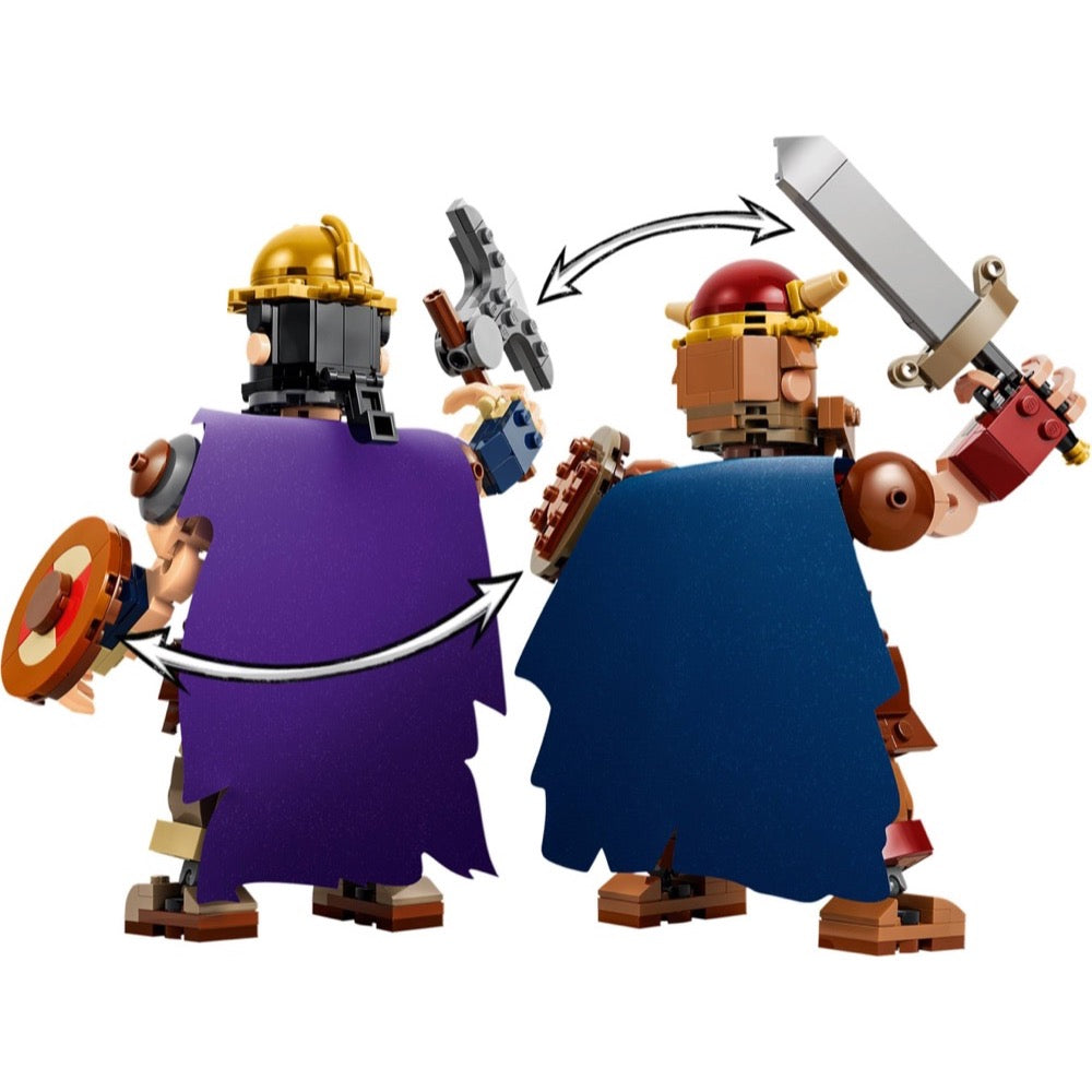 Lego Dorry vs. Brogy - Giants of Little Garden