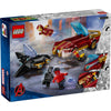 LEGO 76310 Super Heroes Marvel Iron Man Car & Black Panther vs. Red Hulk