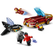 LEGO 76310 Super Heroes Marvel Iron Man Car & Black Panther vs. Red Hulk