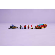 LEGO 76310 Super Heroes Marvel Iron Man Car & Black Panther vs. Red Hulk