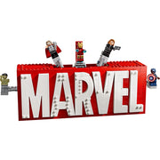 LEGO 76313 Super Heroes Marvel MARVEL Logo & Minifigures