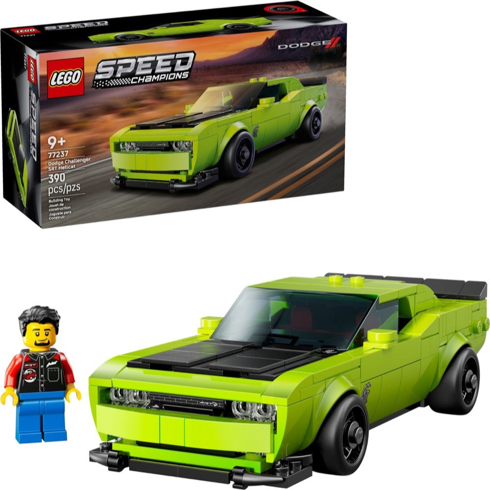 LEGO 77237 Speed Champions Dodge Challenger SRT Hellcat Sports Car