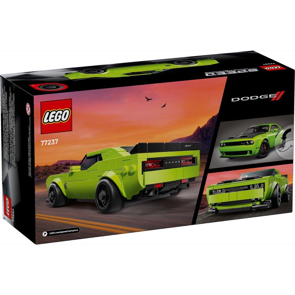 LEGO 77237 Speed Champions Dodge Challenger SRT Hellcat Sports Car