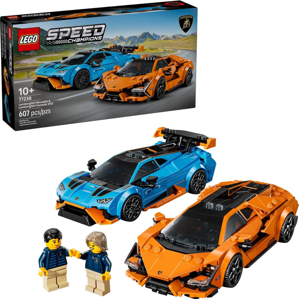 LEGO 77238 Speed Champions Lamborghini Revuetto & Huracan STO