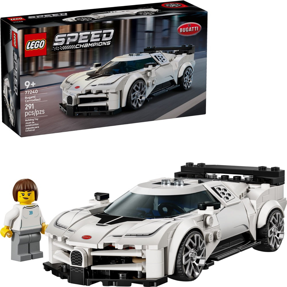 LEGO 77240 Speed Champions Bugatti Centodieci Hyper Sports Car