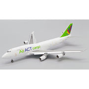JC Wings LH4RUN245A 1/400 Air ACT Boeing 747 400 BDSF TC-ACG Flaps Down