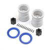 Losi 2.6in Blue Wheels with Beadlock Ring 2pcs LMT 2.0 LOS-1815