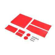 Losi Wing Panel Set Red 22S Sprint Car LOS-1895