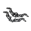 Losi LOS-2052 Chassis Plate Set V2 Black Mini LMT Megalodon