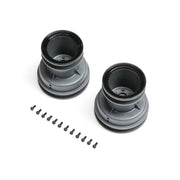 Losi LOS-2059 MT Wheel Black Beadlock Lt Grey 2pcs Mini LMT Megalodon