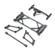Losi Front Wing Mount Set Black 22S Sprint Car LOS-2423