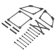 Losi Top Wing Mount Set Black 22S Sprint Car LOS-2428