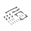 Losi Body Mounts and Hood Support, Mini LMT Zombie