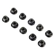 Losi M6 Flanged Nylock Nuts 10pcs
