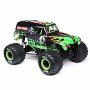 Losi 1/18 Mini LMT 4WD Brushed Monster Truck RTR Grave Digger Green LOS01026T1